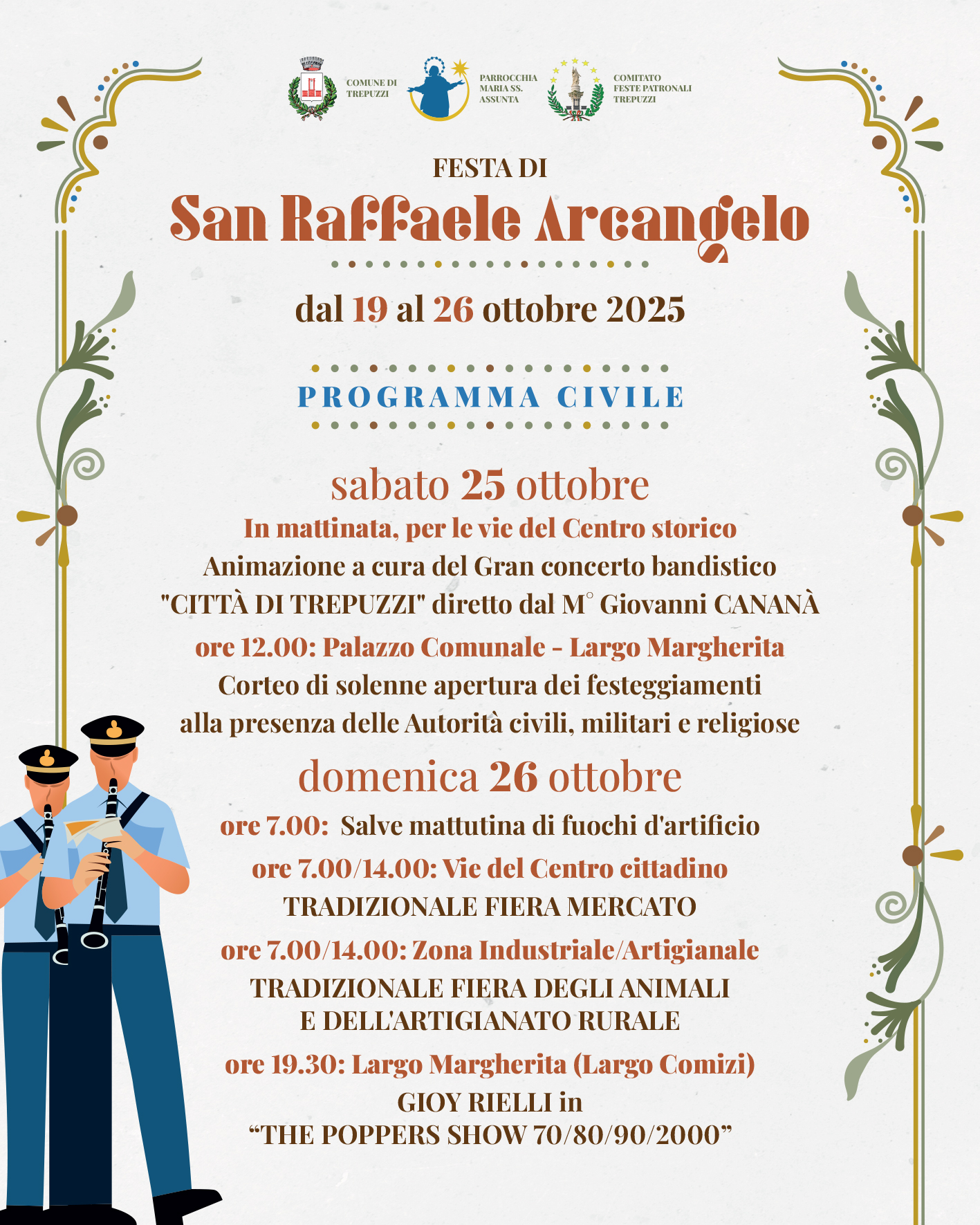 San Raffaele 2025 - Programma festeggiamenti civili