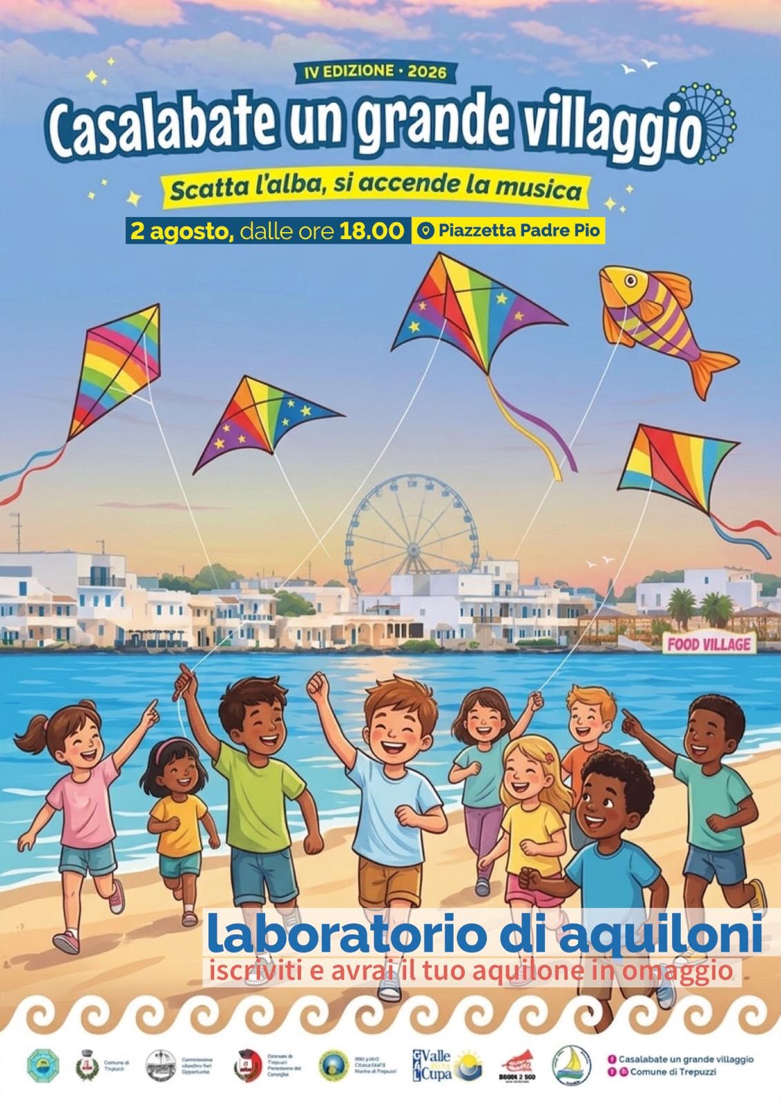 Casalabate un Grande Villaggio 2 agosto pomeriggio