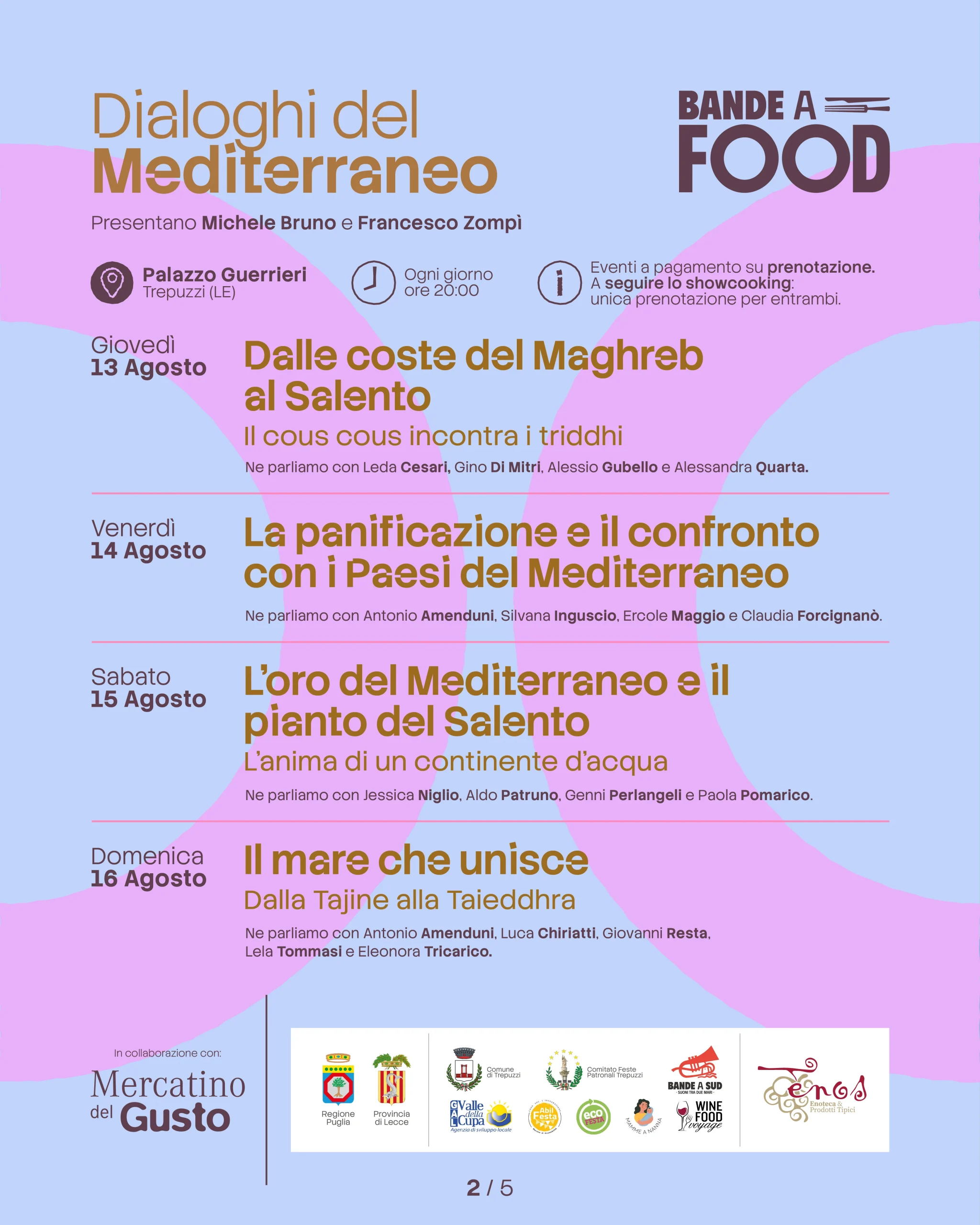 Bande a Food Programma 1
