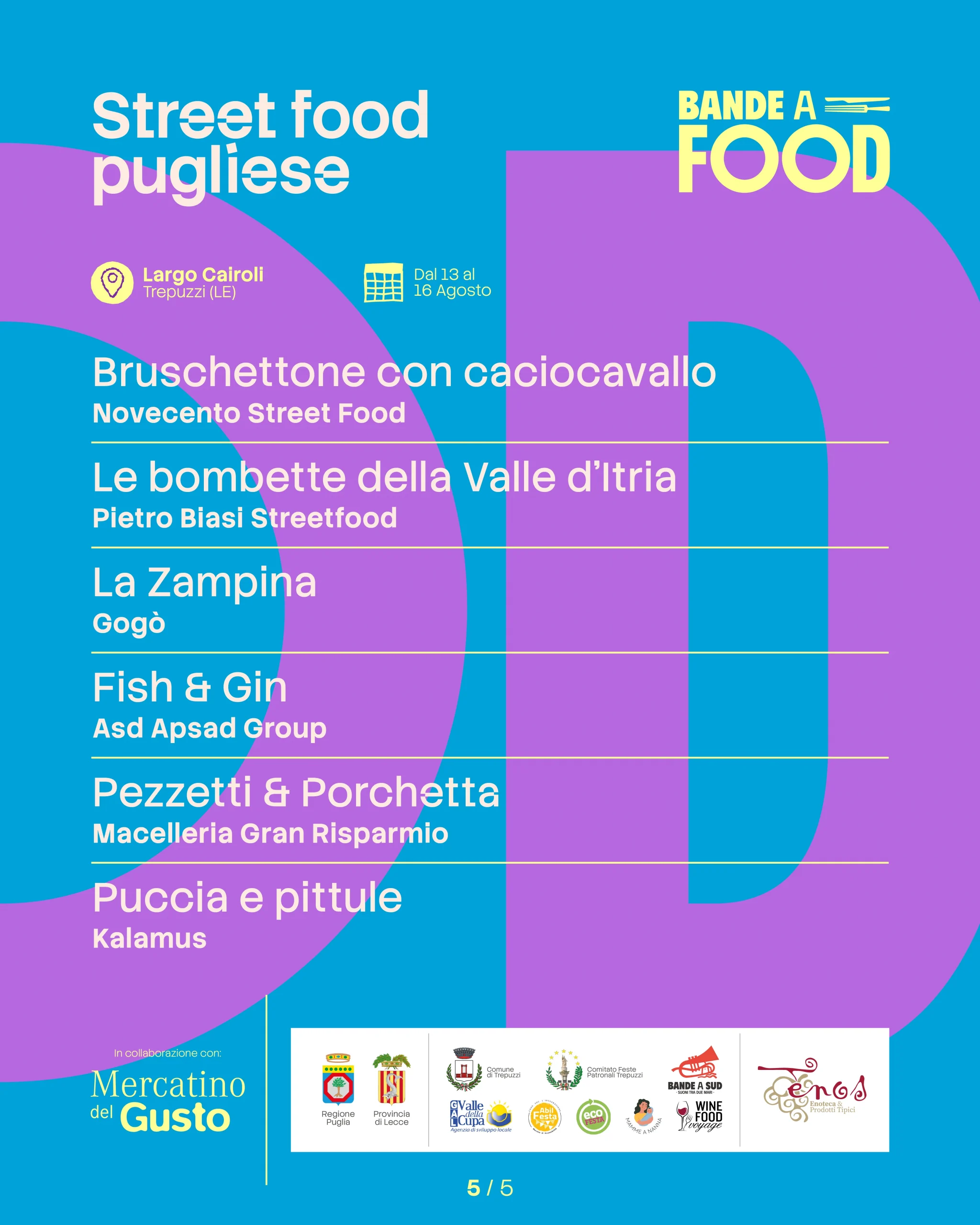 Bande a Food Programma 4