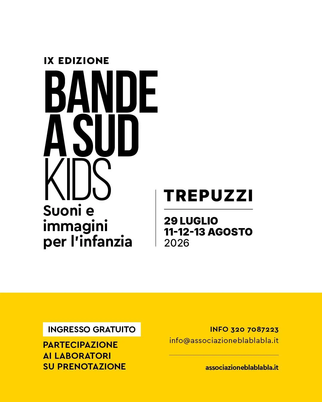 Bande a Sud Kids - Programma 2