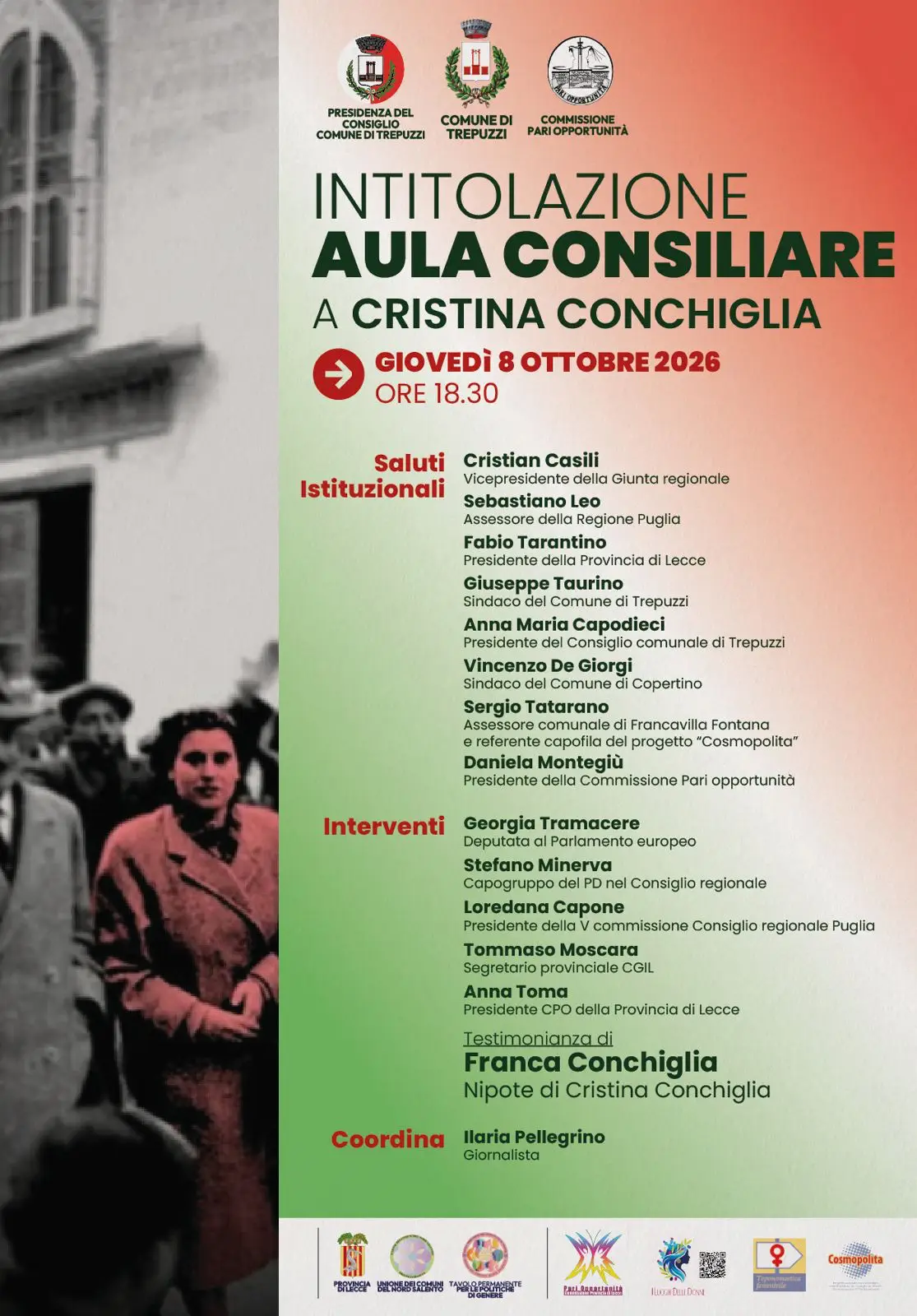 Cristina Conchiglia programma